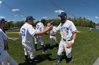 Baseball vs Babson  Wheaton College Baseball vs Babson during Semi final game of the NEWMAC Championship hosted by Wheaton. - (Photo by Keith Nordstrom) : Wheaton, baseball, NEWMAC